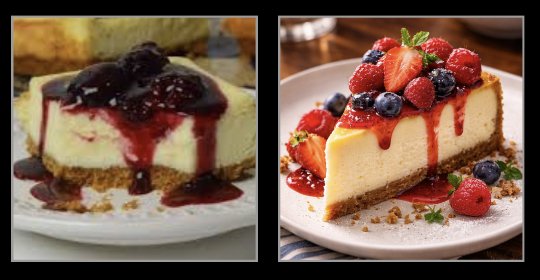 AI Menu Visualization